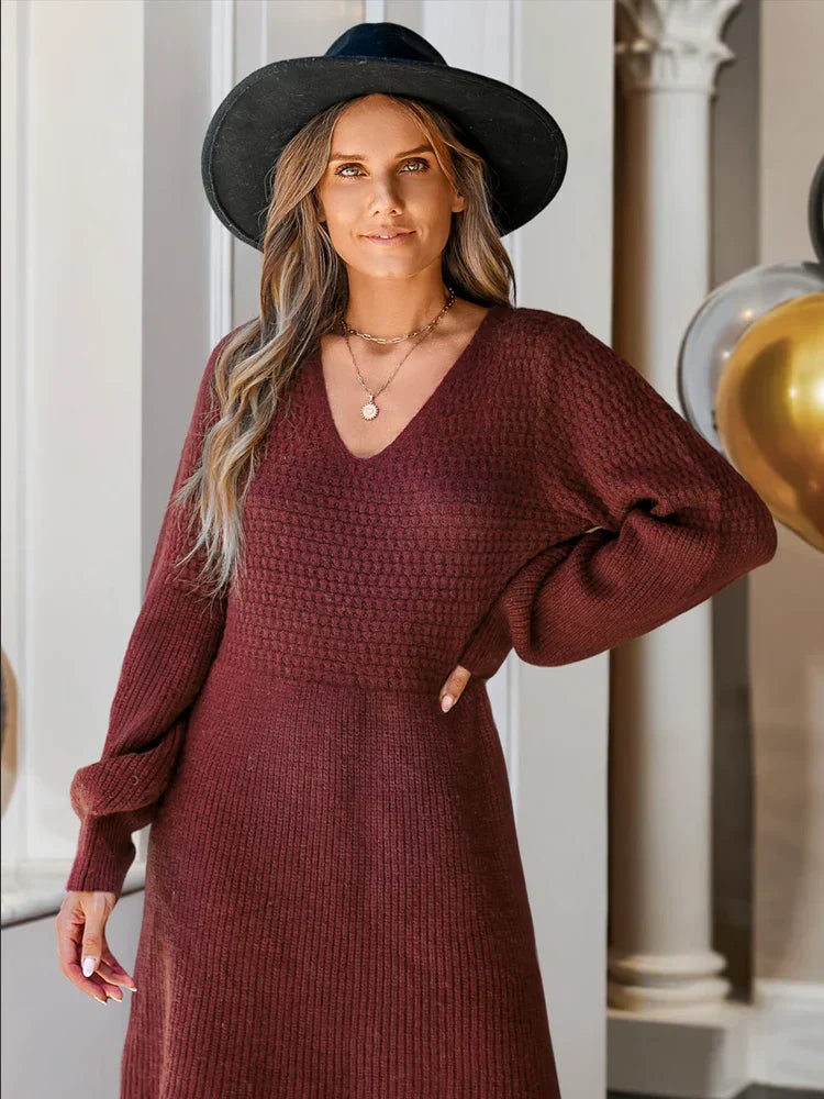 Comfortable knit dress