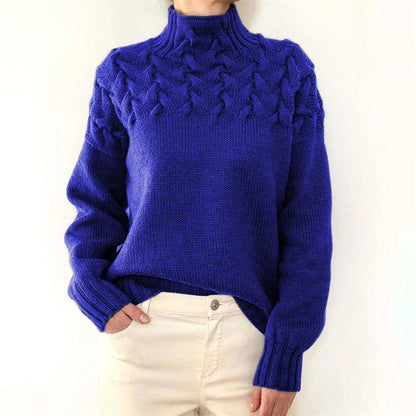 🔥Women's turtleneck knitted sweater