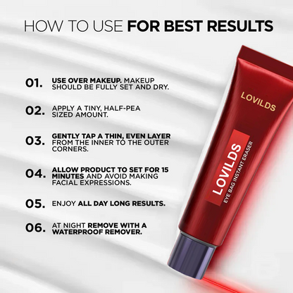 🔥🔥  Last 3 Hours 70% OFF  ✨ BUY 1 GET 1 FREE🔥Eye Bag Eraser — Instantly Refreshes, Firms & Smooths for a Youthful Look That Lasts 8 Hours