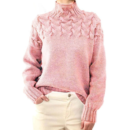 🔥Women's turtleneck knitted sweater