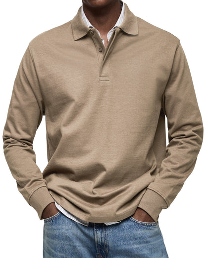 ELEGANT LONG SLEEVE POLO