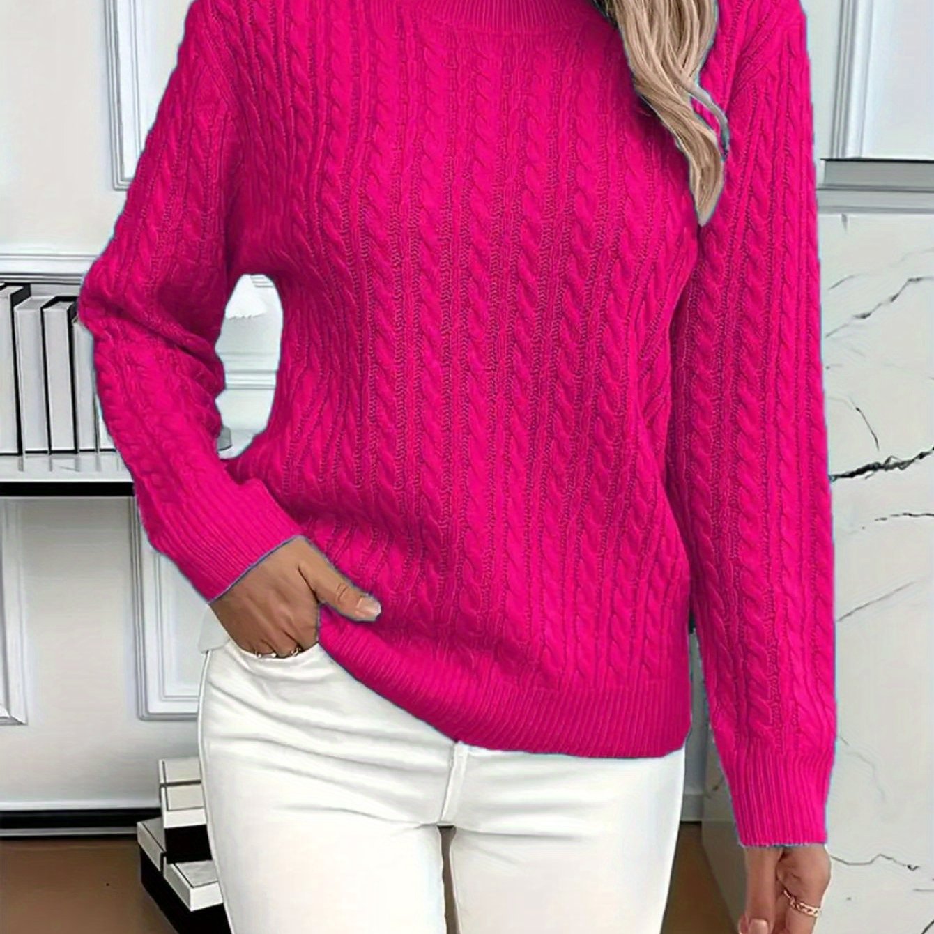 Cozy Cable Knit Sweater