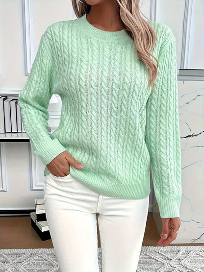 Cozy Cable Knit Sweater