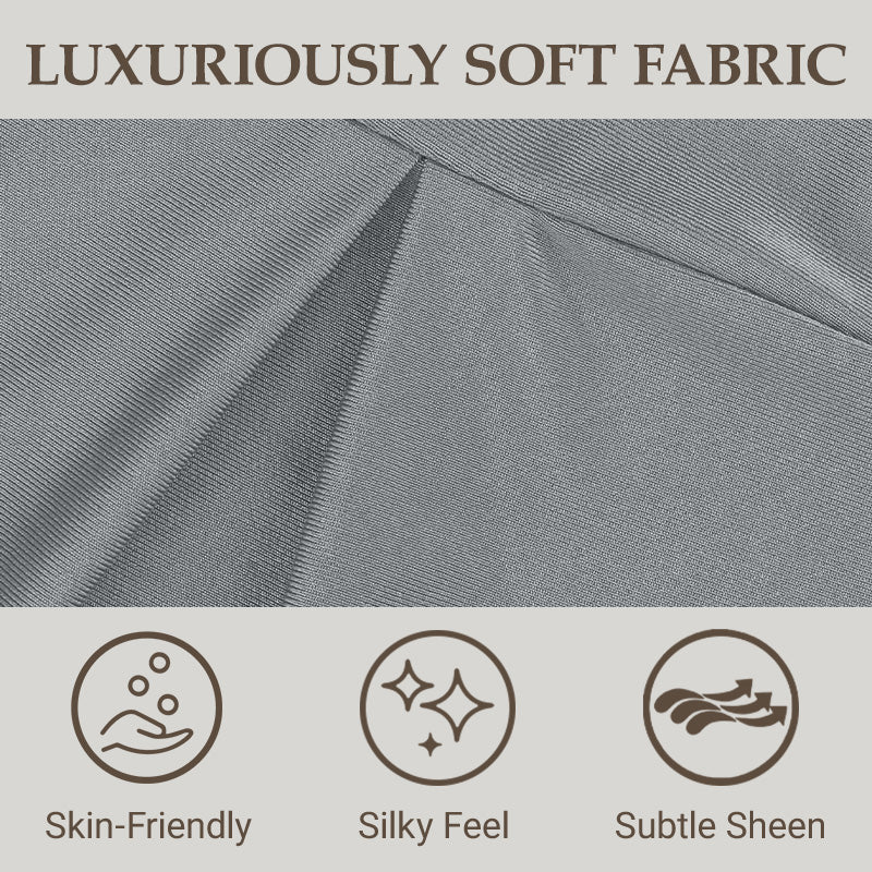 Women's Long-Sleeved High-Waisted Wide-Leg Pants Suit