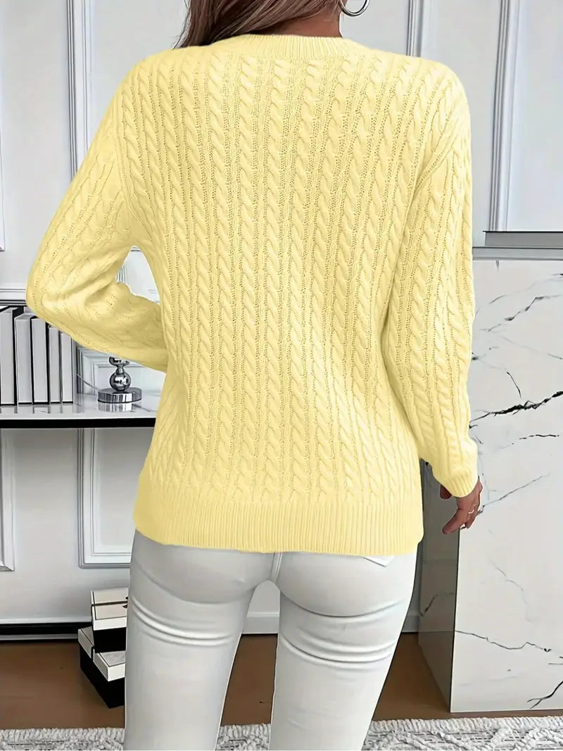 Cozy Cable Knit Sweater