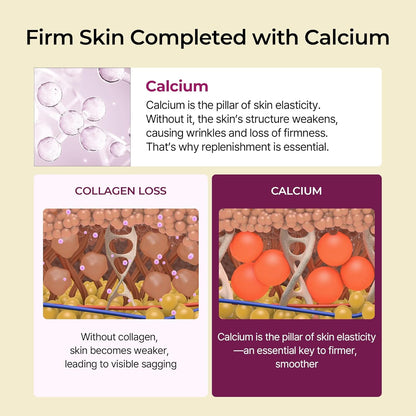 🔥Christmas Special Offer🔥Gifted Collagen Boost five Step Set Calcium Collagen Balm for Firming & Pore Care