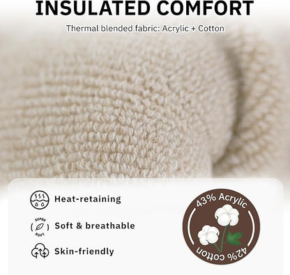 Winter Bestsellers🔥Women's Winter Boot Socks Solid, Thick, Cozy Crew Socks Perfect for Christmas Gifts🧦