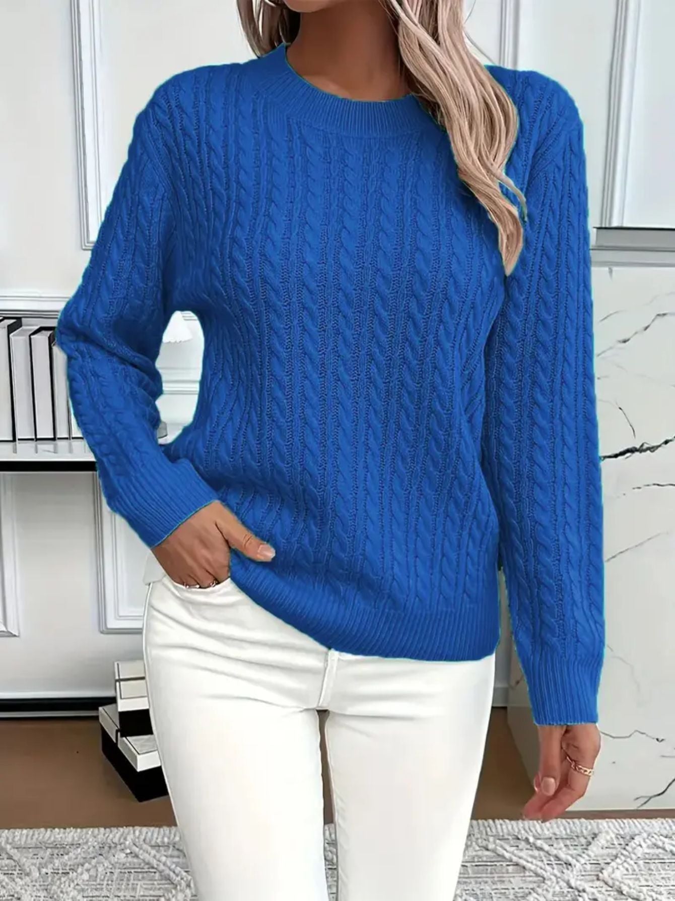 Cozy Cable Knit Sweater
