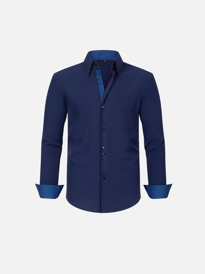 Color matching stretch shirt