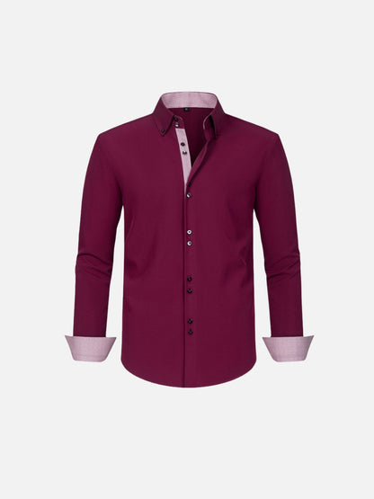 Color matching stretch shirt