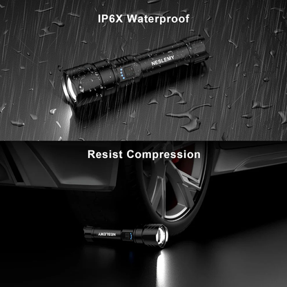 BLACK FRIDAY🎁NESLEMY™LED Flashlight – High Lumen Rechargeable Torch