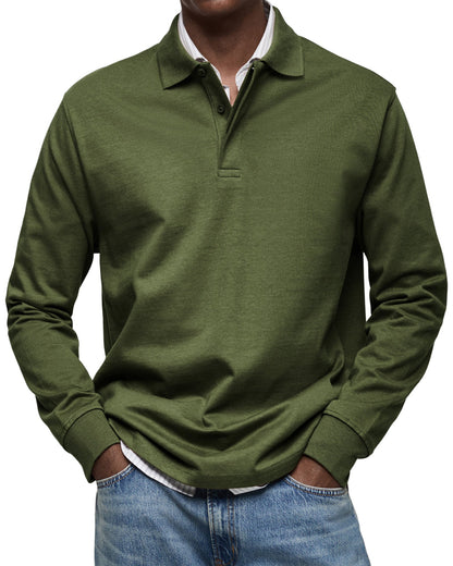 ELEGANT LONG SLEEVE POLO