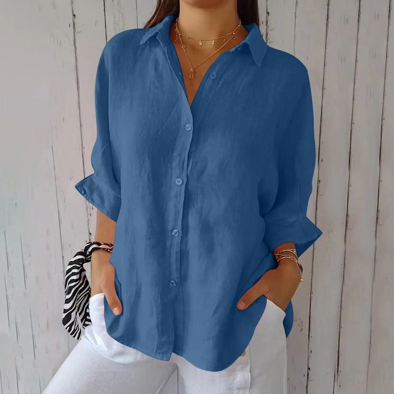 Chic Tie-Back Blouse