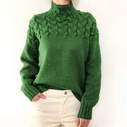 🔥Women's turtleneck knitted sweater