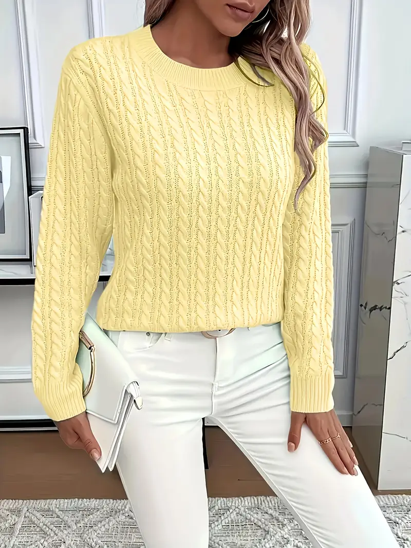 Cozy Cable Knit Sweater