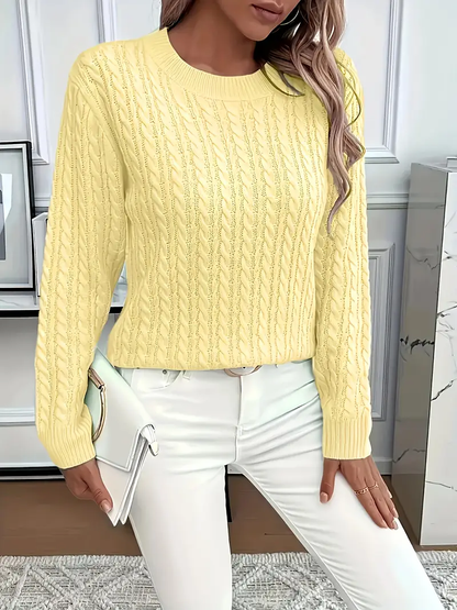 Cozy Cable Knit Sweater