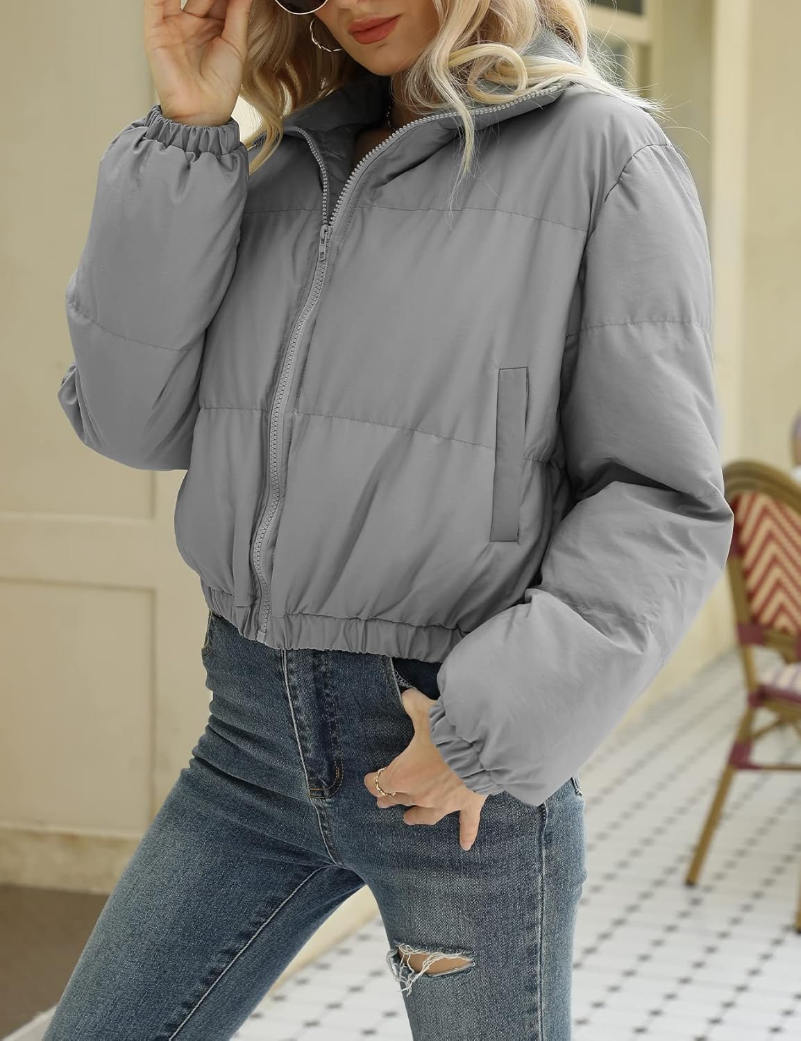 Women's Short Comfortable Down Jacket