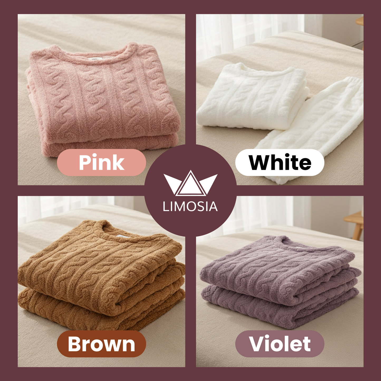 Women's Comfortable Plush Set