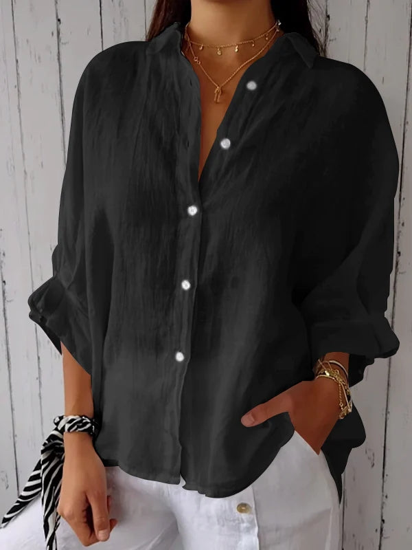 Chic Tie-Back Blouse