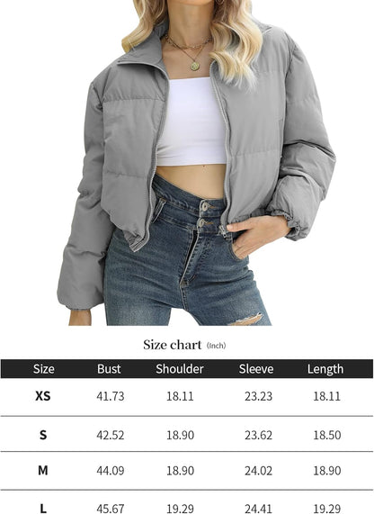 Women's Short Comfortable Down Jacket