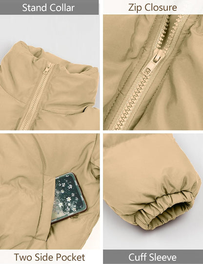 Women's Short Comfortable Down Jacket