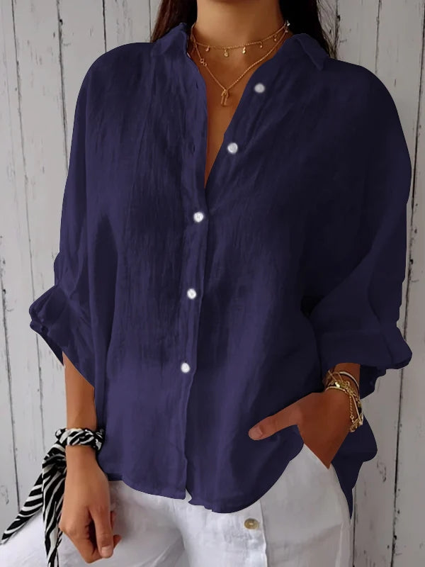 Chic Tie-Back Blouse